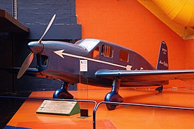 C.635 del servicio postal francés Air Bleu en el museo