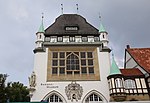 Celle, Bomann-Museum mit Stadt-Wappen