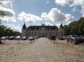 Château d'Augerville, şimdi bir otel