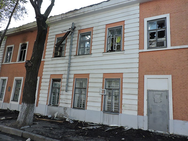 File:Chemical Building (Kharkiv, Universytetska str., 12) After Fire. 03.08.2018 (18).jpg