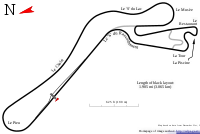 מסלול מסלול Circuit du Mas du Clos map.svg