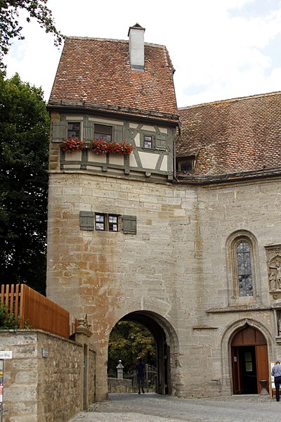 File:City gate - St.Wolfgang - Rothenburg ob der Tauber - Germany 2017.jpg