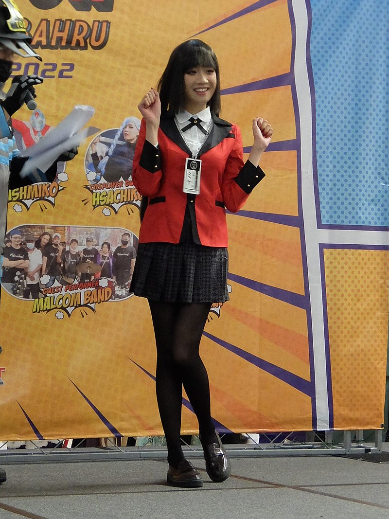 Anime Kakegurui Jabami Yumeko Cosplay Costumes