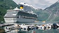 * Nomination Costa Pacifica in Geiranger --Florian Fuchs 03:56, 14 August 2015 (UTC) * Promotion Ich fand die dunklere Version wesentlich besser. Die vorgestellte Fassung ist so blass, dass kaum Konturen erkennbar sind. -- Spurzem 22:40, 15 August 2015 (UTC) Reverted to the previous version with a new crop. --Florian Fuchs 04:10, 16 August 2015 (UTC) Very good -- Spurzem 12:22, 16 August 2015 (UTC)