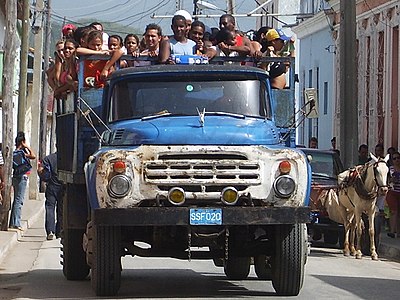 Special bus variation in Cuba