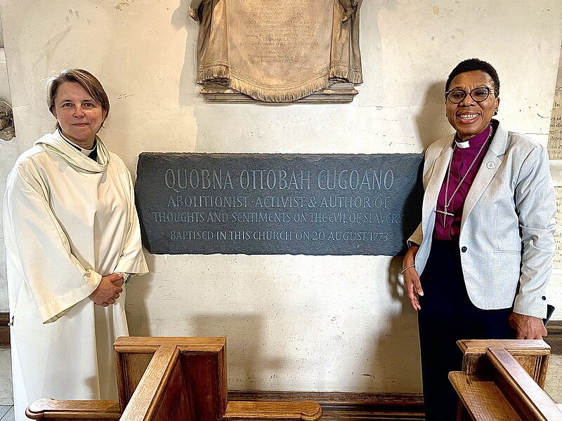 File:Cugoano plaque at St James's Piccadilly.jpg