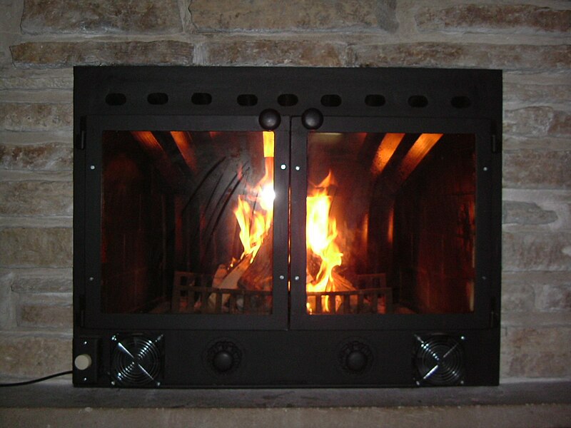 Fireplace insert - Wikipedia