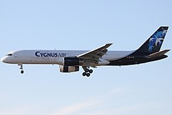 Boeing 757-200 der Cygnus Air