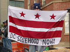 DC statehood now flag at Inauguration 2013.jpg