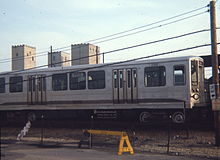 A 2200-series car at the Des Plaines Terminal on June 1, 1970 DS110109163016.jpg