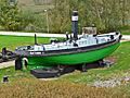 historischer Dampfschlepper Saturn in Rostock