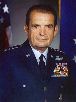 <span class="mw-page-title-main">David C. Jones</span> 9th Chairman of the Joint Chiefs of Staff