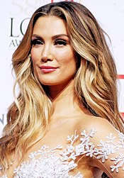 Delta Goodrem's return to the serial featured her singing her single "Only Human". Delta Goodrem 2016.jpg