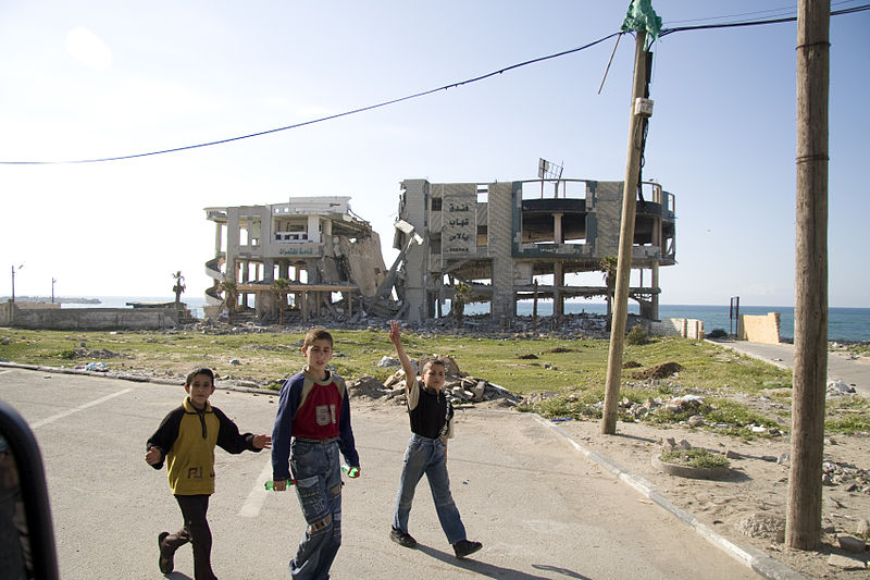 File:Destruction In Gaza.jpg