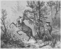 Die Gartenlaube (1877) b 037.jpg Der angebundene Schaufler. Originalzeichnung von C. F. Deiker