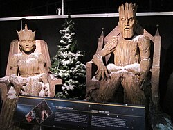 The wood creatures, as they appear at the Doctor Who Experience. Doctor Who Experience (13080876903).jpg
