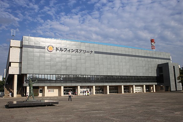 The Aichi Prefectural Gymnasium is used for Sumo wrestling and other events