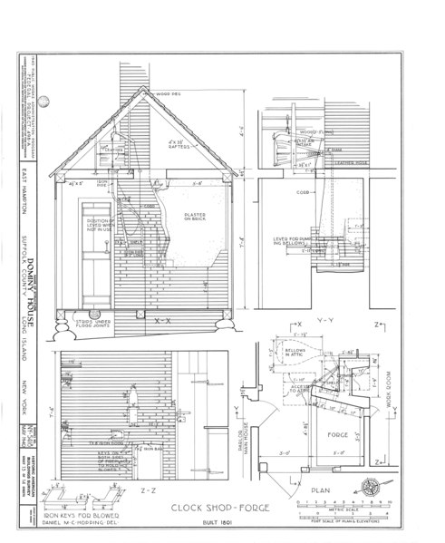 File:Dominy House, North Main Street, East Hampton, Suffolk County, NY HABS NY,52-HAMTE,8- (sheet 13 of 14).tif