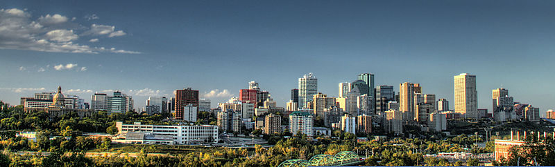 Edmonton, Alberta skyline