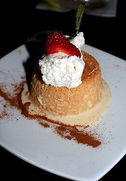 Dragonfly Restaurant ~ Dessert Ginger Tres Leche (8686592721).jpg
