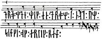 Notation originale