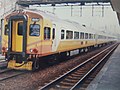 員林車站於1997~1998年間偶爾可見2組6輛EMU300型停放於側綫