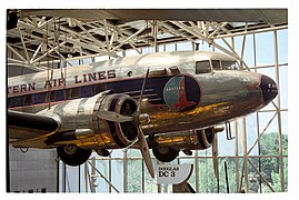 Un Douglas DC-3 d'Eastern Air Lines