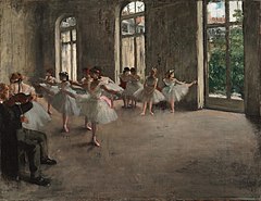 Edgar Degas, The Rehearsal, 1873