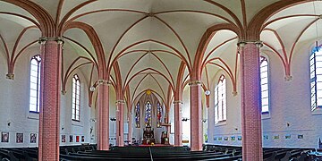 Neugotische Stadt­kirche St. Jakobi (Elbingerode) nach Plänen von Hase 1863 erbaut