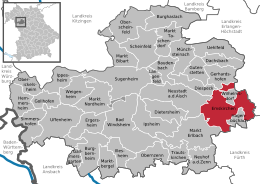 Emskirchen - Localizazion