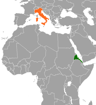 <span class="mw-page-title-main">Eritrea–Italy relations</span> Bilateral relations