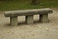 Six stone benches