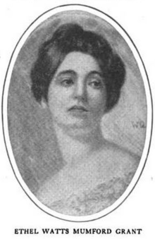 Ethel Watts Mumford Grant, from a 1908 publication.