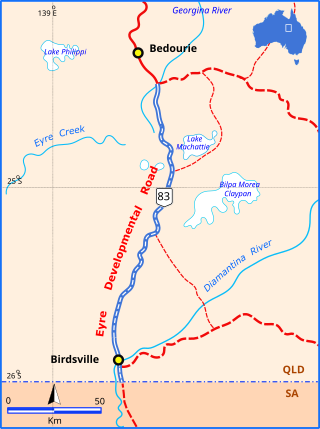 <span class="mw-page-title-main">Eyre Developmental Road</span>