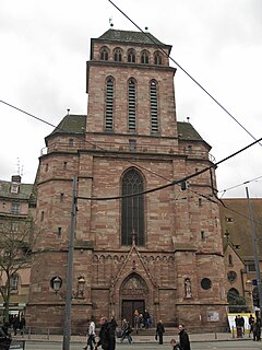 Old Saint Peters Church, Strasbourg church located in Bas-Rhin, in France