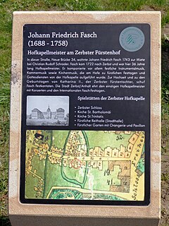 Johann Friedrich Fasch German violinist and composer (1688–1758)