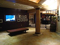 The Ferrari-Carano "Reserve" tasting room (in the Dry Creek Valley AVA) is in a separate basement facility. Ferrari Carano Reserve tasting room.jpg