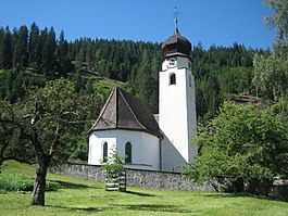 Gereja desa Fideris
