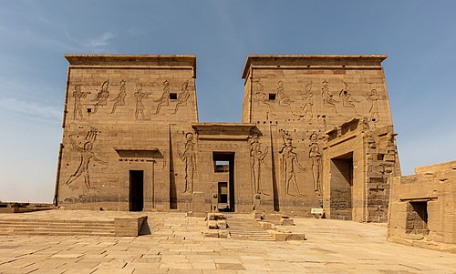 Temple of Isis in Philae, Aswan, Egypt