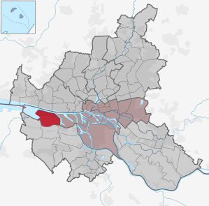 Location in Hamburg