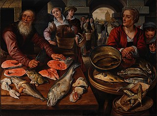 <i>Fish Market</i> (Joachim Beuckelaer)