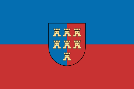 Flag of Transylvania Saxons.svg