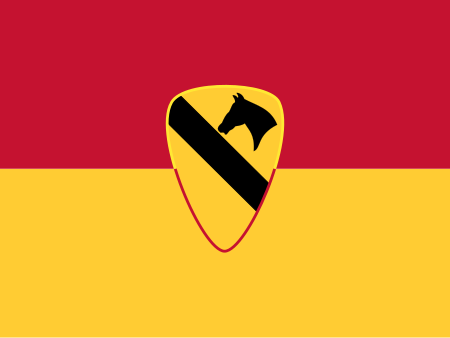 ไฟล์:Flag_of_the_U.S._Army_1st_Cavalry_Division.svg