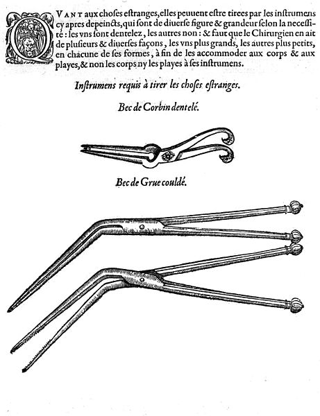 File:Forceps for the removal of foreign bodies. Wellcome M0012287.jpg