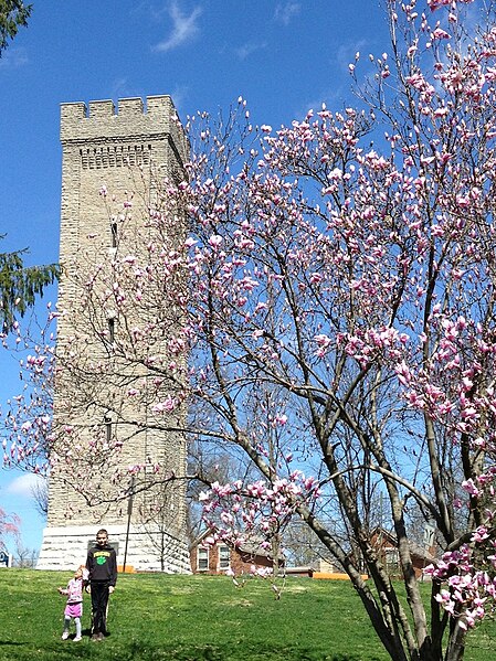 The Fort Thomas Water Tower was constructed in 1890