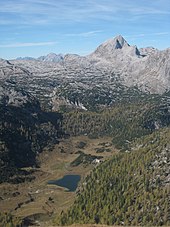 Charakteristische Hochflächenbildungen im Steinernen Meer zwischen Funtensee-Uvala und Hundstod