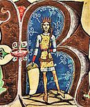 Géza II (Chronicon Pictum 117).jpg