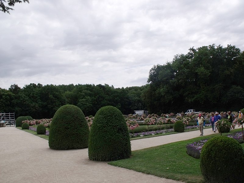 File:Gardens at Chateau Chenonceau (3732766519).jpg