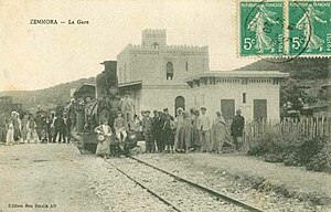 Gare de Zemmora avant 1962.jpg