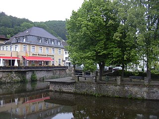 Olef River in Germany